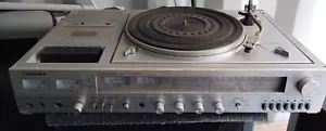 TOSHIBA GIRADISCHI/DECK CASSETTE SM-3350 Raro Vintage - Foto 1 di 7