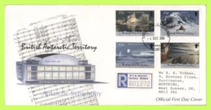 British Antarctic Territory 2000 Antarctic Symphony set on reg. First Day Cover - Picture 1 of 1