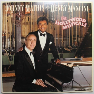 JOHNNY MATHIS AND HENRY MANCINI THE HOLLYWOOD MUSICALS PROMO LP 12" VINYL RECORD - Image 1 of 2