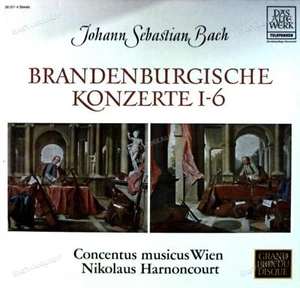 Bach Concentus Musicus Wien - Brandenburgische Konzerte 1-6 GER 2LP S/Edt. ' - Imagen 1 de 1