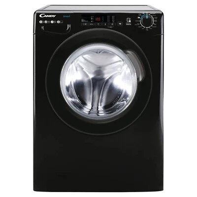 Candy Smart 8kg 1400rpm Washing Machine Black - Image 1 of 4