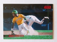 RICKEY HENDERSON HALL OF FAME free shipping 50% OFF WHEN YOU BUY 4 OR MORE CARDS