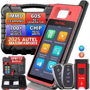 2025 Autel MaxiIM KM100X IMMO Key Programming Immobilizer Tool Key Creation US - Picture 1 of 14