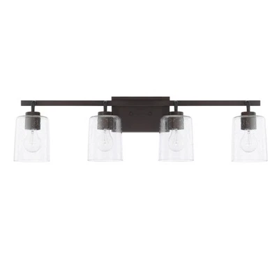 Tocador de baño Capital Lighting 128541-449 Greyson 4 luces 34" W Foto 1 de 4