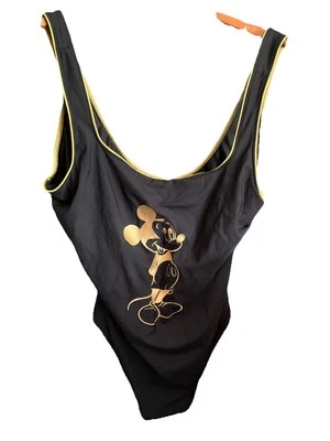 Catálogo Disney Traje de Baño Una Pieza Mickey Mouse🖤💛TALLA EXTRA 22 Ancho ALTO~VINTAGE Foto 1 de 4