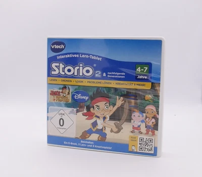 VTech Storio 2 Lernspiel – Disney Jake und die Nimmerland Piraten – 4–7 Jahre - Bild 1 von 3