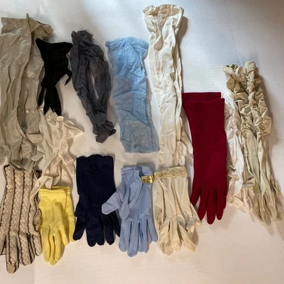 复古 13 件装女式手套和手套 • Kay Fuchs • Hansen — 第 1/4 张图片