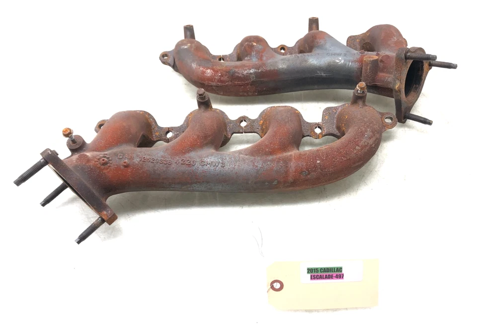 2015-2020 CADILLAC ESCALADE 6.2L EXHAUST MANIFOLD SET X2 OEM. - Image 1 of 4