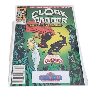 Cloak and Dagger #8 VF 1989 newsstand comic book - Picture 1 of 1