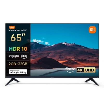 XIAOMI TV F 65 65 pollici (165 cm) 4K UHD Smart TV Fire TV Triple Tuner DVB - Immagine 1 di 4