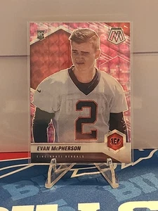 2021 Panini Mosaic - Rookies Evan McPherson #361 Camo Pink Mosaic Prizm (RC) - Picture 1 of 2