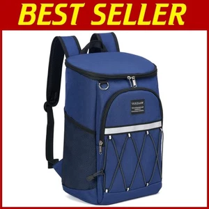 Lightweight 26-Can Insulated Cooler Backpack for Beach, Hiking, and Camping - Picture 1 of 8