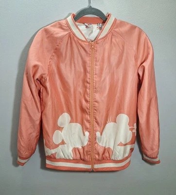 Chaqueta Melocotón Estilo Bombardero Disney Mickey & Minnie Mouse Inspirada De Colección Niñas XL Foto 1 de 4