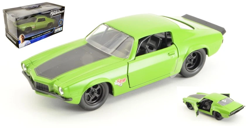 Chevy Camaro Fast & Furious Green 1:32 Model JADA TOYS - Immagine 1 di 1