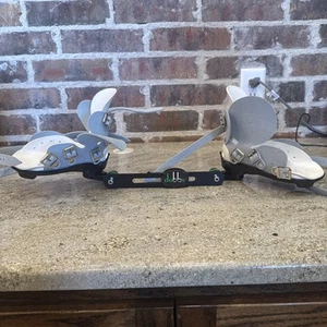 MD Orthopaedics Ponseti Method Club Foot Corrective Shoes W/Dobbs Bar Size R8/L9 - Picture 1 of 12