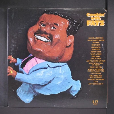 FATS DOMINO: cookin' with fats UA 12" LP 33 RPM - Image 1 of 2