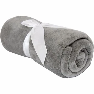 PLUSH FLEECE BLANKET THROWS  - 50" X 60" - SOFT FUZZY COZY - 14 COLOR OPTIONS - Picture 1 of 56