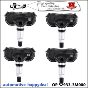 4 sensori di pressione pneumatici TPMS 52933-3 M000 adatti per Hyundai ix35 Kia Sportage - Foto 1 di 6
