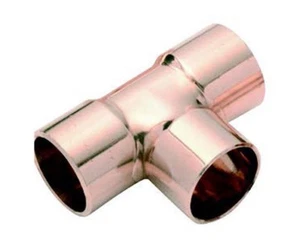 Henry K65 EQUAL COPPER TEE - 3/8", 1/2", 5/8" Or 3/4" - Picture 1 of 5