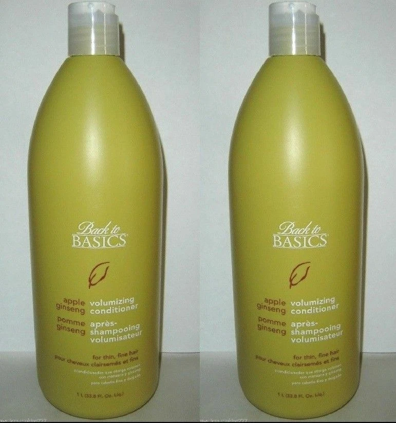 2 Back to Basics Apple Ginseng Volumizing Conditioner For Thin Fine Hair 33.8 oz - Image 1 of 1