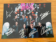 STRAY KIDS 楽 STAR GROUP Autographed Photo 5*7 K-POP COLLECTION 2023