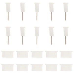  10 Pairs Bouchons Anti-poussière Mobiles Usb Poussiere Housse Prise - Zdjęcie 1 z 10