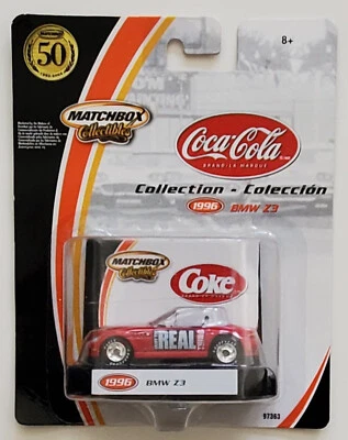 1996 MATCHBOX COKE BMW Z3 NIP  - Image 1 of 2