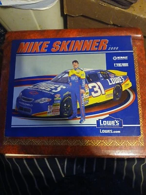 Tarjeta fotográfica de carreras de autos Nascar 2000 Mike Skinner 8 x 10 #31 Lowe's Team Foto 1 de 4
