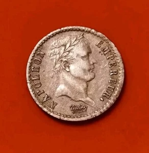 Napoléon 1er ♦ Empereur ♦ Jolie Demi Franc ♦ 1812 W LILLE ♦ TTB ! - Imagen 1 de 2