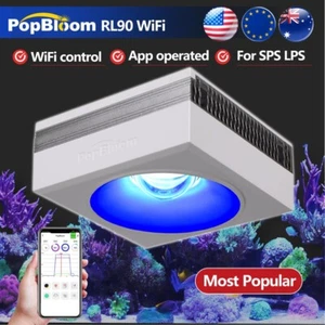 PopBloom Lumière d'aquarium marine à LED Éclairage LED d'aquarium récif corail - Imagen 1 de 16