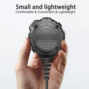 Hand Speaker Microphone Ptt For Baofeng Uv5r Uv82 Two Way Radio Walkie Talkie US - Zdjęcie 1 z 13