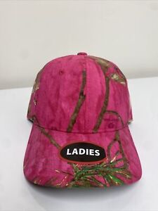 Mossy Oak Baseball Pink Hat Cap Camouflage Womens Camo Hunting 