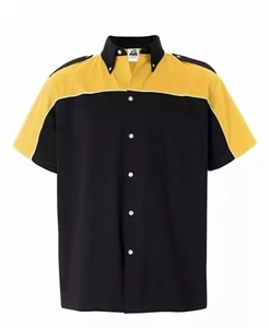 Hilton Cyclone Racing Speed Zone Bowling Mechaniker Oberteil Uniform Herren Pit Crew - Bild 1 von 6