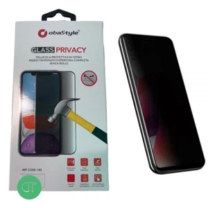 PELLICOLA PRIVACY IN VETRO TEMPERATO PER IPHONE X XR 11 12 13 / MAX PRO - Imagen 1 de 3