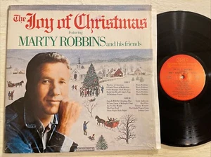 The Joy Of Christmas / Marty Robbins And His Friends LP Columbia + Shrink M-!!!! - Picture 1 of 4