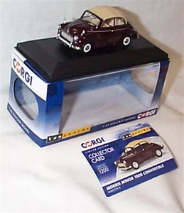 VANGUARDS Morris Minor 1000 convertible Marroon B VA07105 ltd ed - Picture 1 of 2