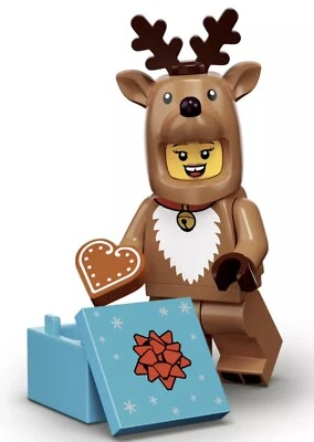 LEGO Series 23 Authentic Minifigures Minifig 71034 ( CHRISTMAS REINDEER ) - Image 1 of 2