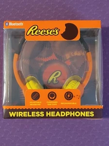 Reese's Peanut Butter Cups Limited Edition Bluetooth Wireless Headphones NEW - Picture 1 of 5