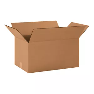 20x12x10 SHIPPING BOXES STRONG 32 ECT 20 Pack - Picture 1 of 5