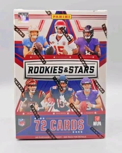 NFL Panini 2024 Rookies & Stars Fútbol Intercambio BLASTER Caja 6 Paquetes 72 cartas - Imagen 1 de 3