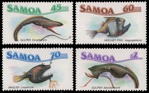 Samoa 1987 - Mi-N.o 612-615 ** - Estampillada sin montar o nunca montada - Peces / Peces - Imagen 1 de 1