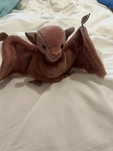 Ty Beanie Baby - Batty the Bat - 1996 PVC Pellets + Tag Errors! Rare Plush - Picture 1 of 3