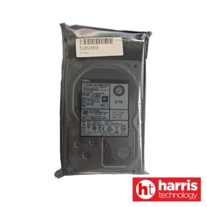 DELL 6TB HDD SAS 3.5'' HGST 7.2K 12Gbps HUS726060AL5214 PYM8J 0PYM8J WITH CADDY - Picture 1 of 3