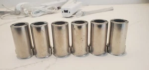 ORIGINAL SET 6pcs EBY MARANTZ 7 7C TUBE PREAMPLIFIER VACUUM TUBE SHIELDS - Picture 1 of 6