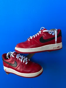 Nike Air Force 1 '07 'Gym Red' Red Black Size8 315115-603 2011 - Picture 1 of 6