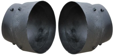 Adaptadores de ventilación aire acondicionado tablero lateral para camioneta Chevy/GMC 67-72 Foto 1 de 4