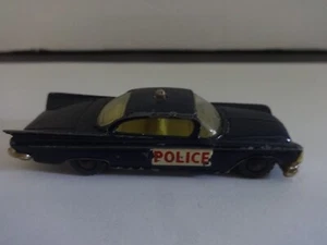 Husky / Corgi 1:64 Dark Blue Police Buick Electra - Loose - Picture 1 of 4