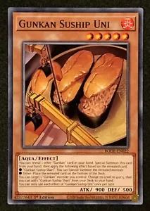 Gunkan Suship Uni | BODE-EN022 | Common | 1. Auflage | YuGiOh TCG - Bild 1 von 3
