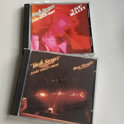 2 CD Bob Seger And The Silver Bullet Band - Nine Tonight + Live Bullet USA press - Bild 1 von 4