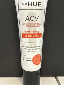 dpHUE Exfoliating Scalp Detox Apple Cider Vinegar 4 oz 120 ml Full Size Sealed - Picture 1 of 2